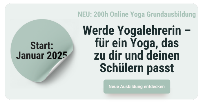 200h Yoga Ausbildung online